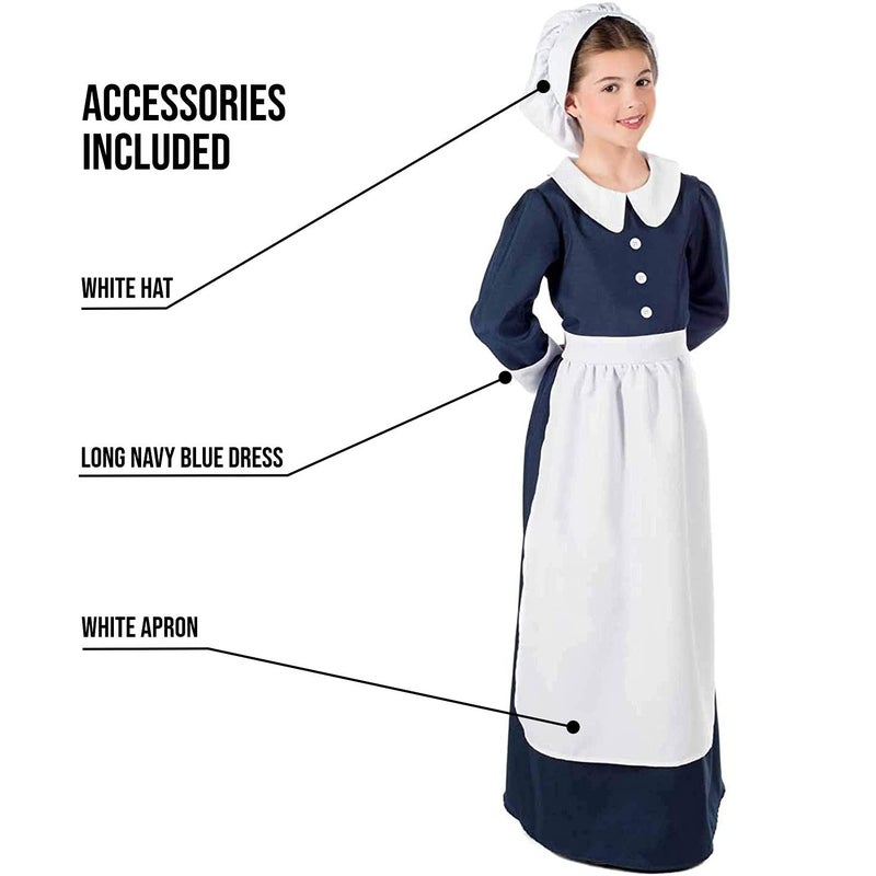 Fun Shack Florence Nightingale Kids Costume - Civil War Nurse, Small - Image 3